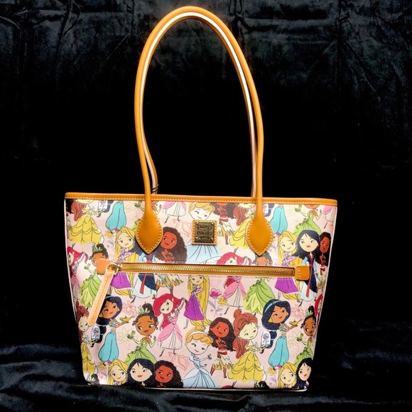 Dooney & Bourke Handbags - 2022 Disney Parks Dooney & Bourke Animators Multi Princess Tote Bag (B) - NWT